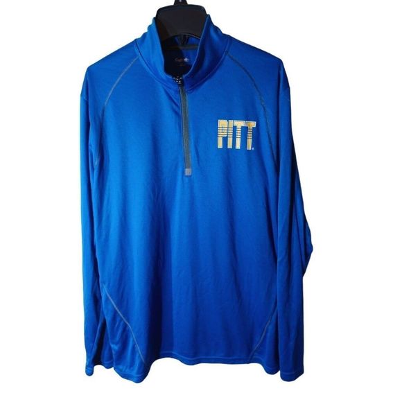 Men's Long Sleeve Pittsburgh 1/4 Zip Pullover Size Large New Without Tags - Picture 3 of 9